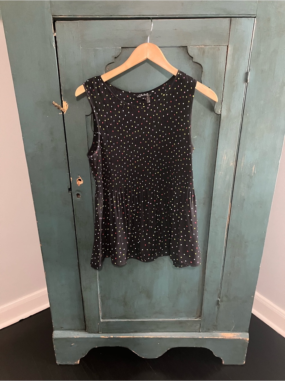 Polka dot top